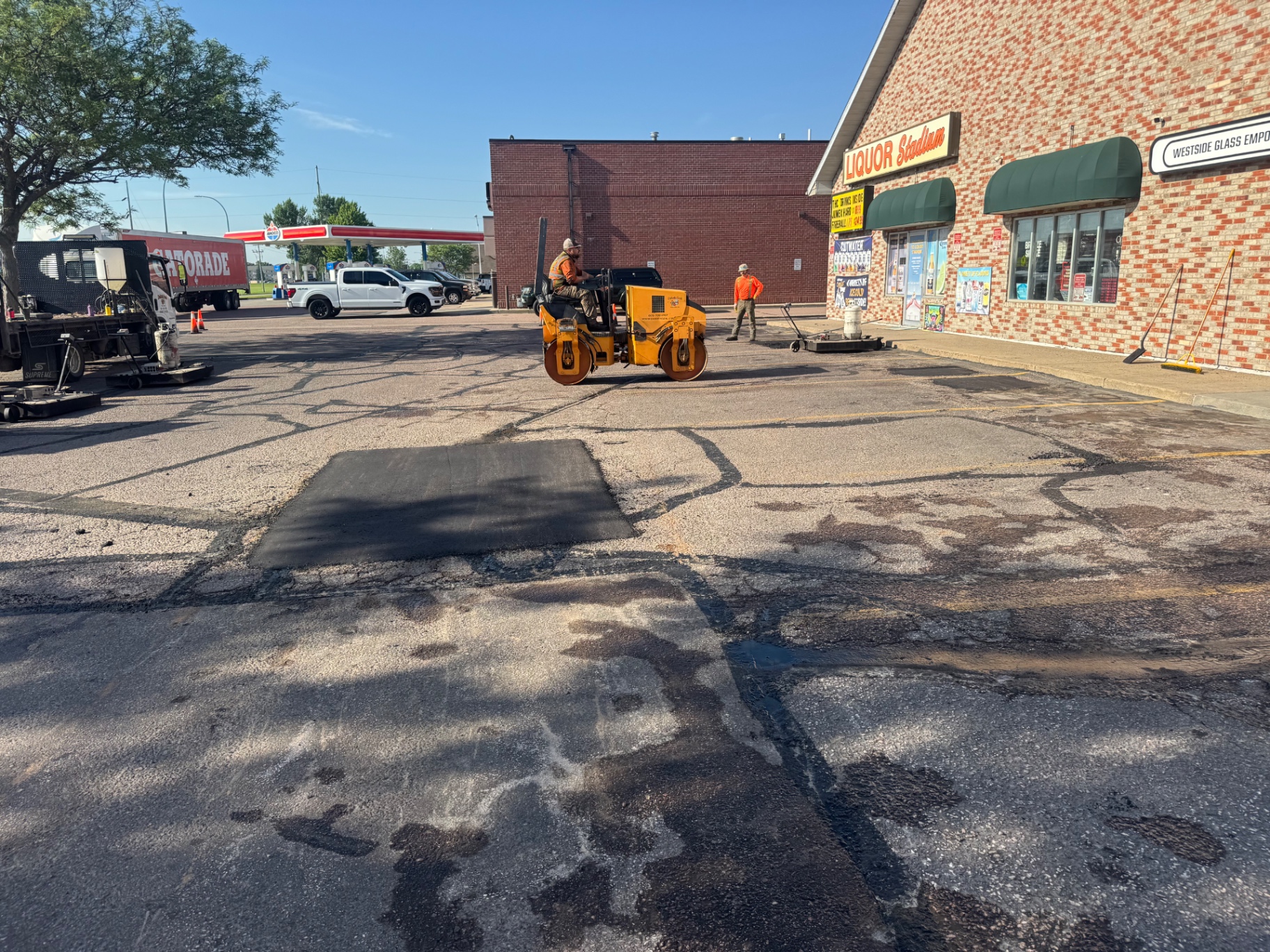 Asphalt Patching — Sioux Falls asphalt and concrete maintenance by Dakota Seal